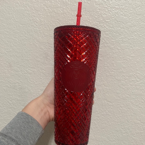 Starbucks Other - Starbucks Venti Red Christmas Bling BNWT Cup